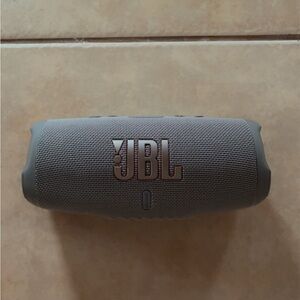 JBL Gray Portable Speaker with Wireless Durability